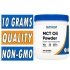 Nutricost MCT Oil Powder - Unflavored - 23 Servings Bottle Image