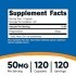 Nutricost Pregnenolone Capsules Supplement Facts