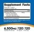 Nutricost White Kidney Bean Supplement Facts