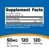 Nutricost Zinc Picolinate Supplement Facts
