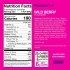 Legendary Protein Sweet Roll Wild Berry Nutrition Facts