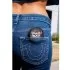 PWR Buck Tin in back pocket of Bucked Up Athlete 