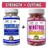 Strength and Cutting Stack - Hi Tech Pharmaceuticals (Primobolan + Winstrol) - Bottle Image