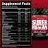 SuperHuman Burn Extreme Supplement Facts