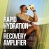 Marathon Runner Drinking SuperHuman Hydration
