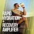 Marathon Runner Drinking SuperHuman Hydration