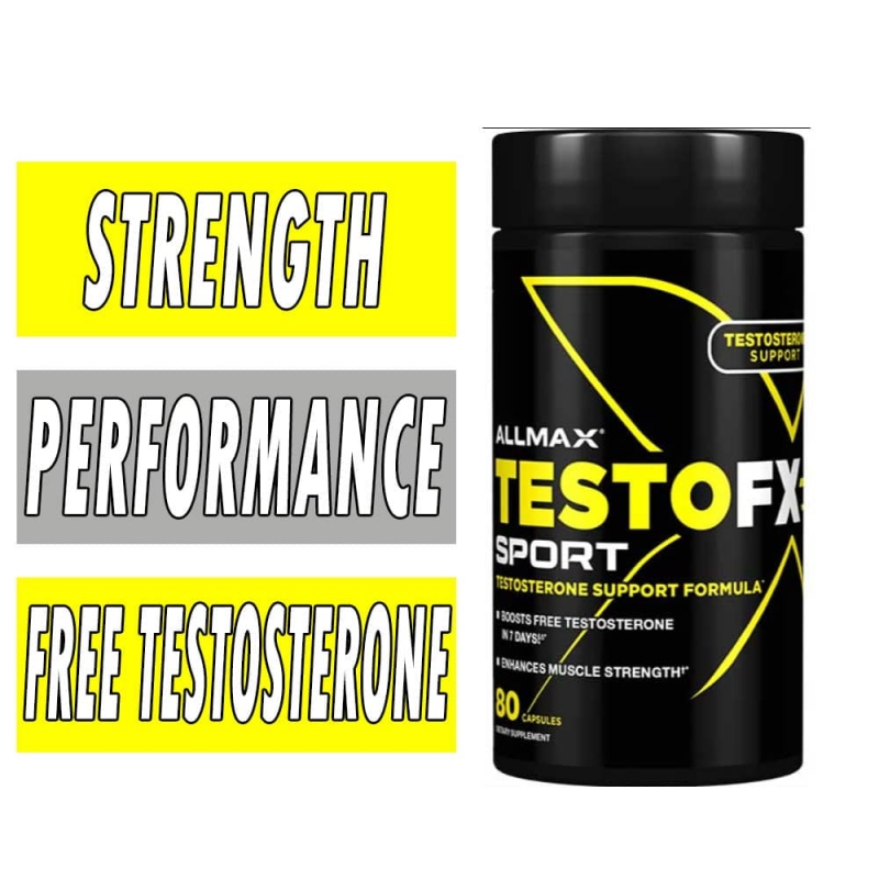 Testofx Label TESTOFX Sport | Allmax | Testosterone Support Formula
