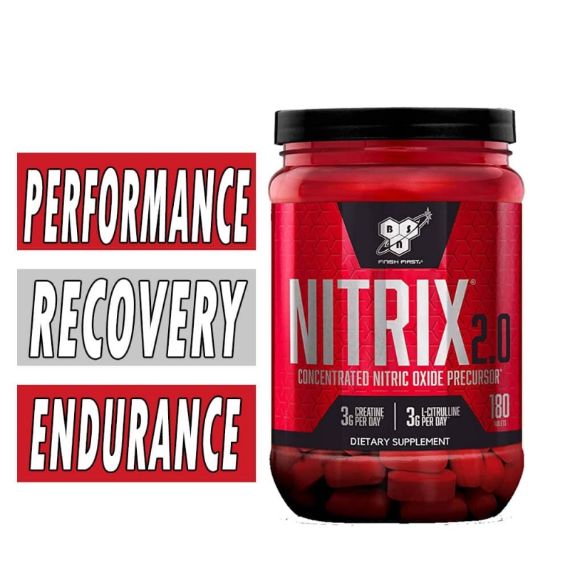 Nitrix 2.0 (Nitric Oxide) |Recovery & Performance | BSN
