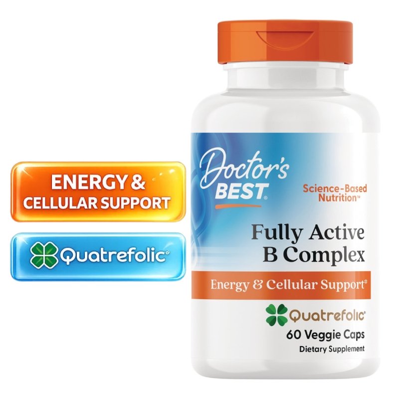 Fully Active B Complex | Doctor's Best | Same Day Shipping