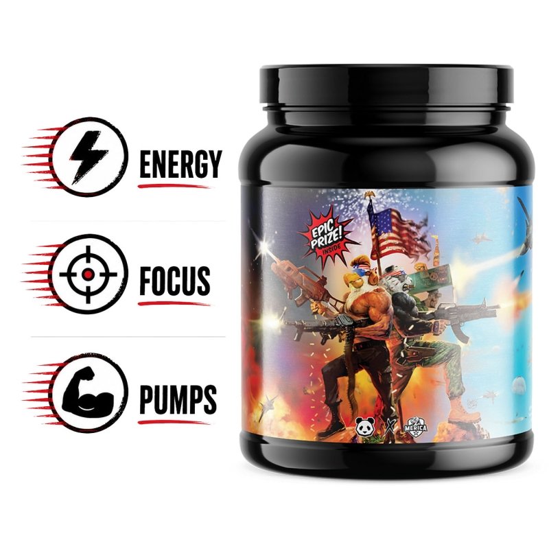 First Blood Pre Workout | Panda Supps | Merica Labz