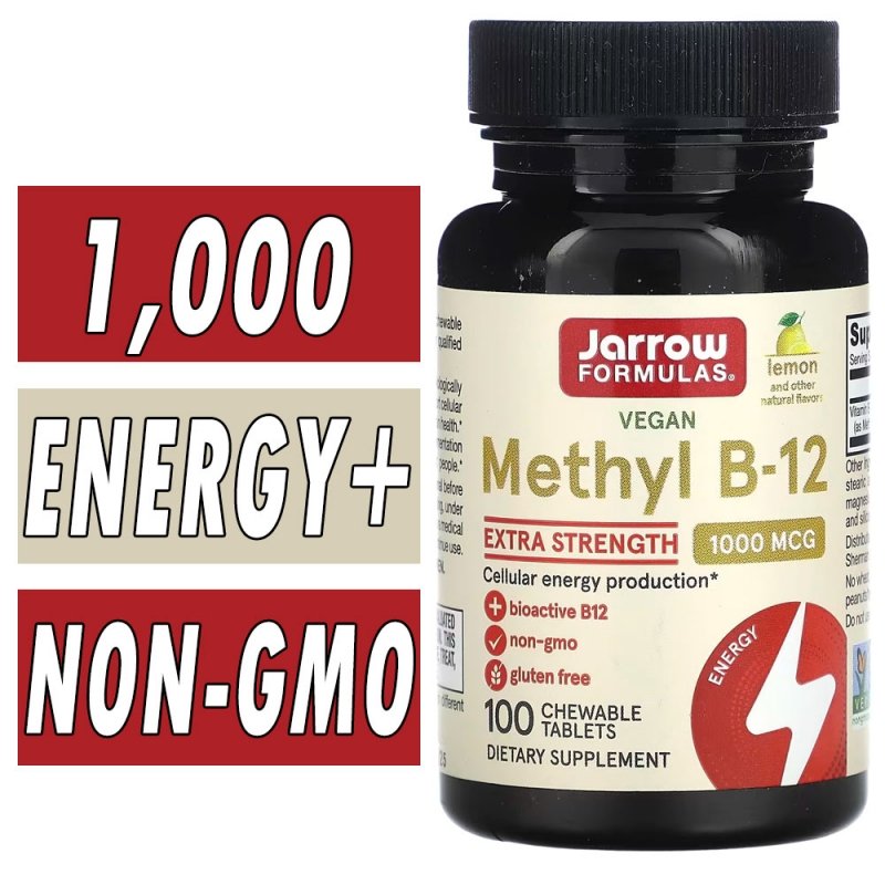 Methyl B12 | Jarrow Formulas | Cellular Energy Production
