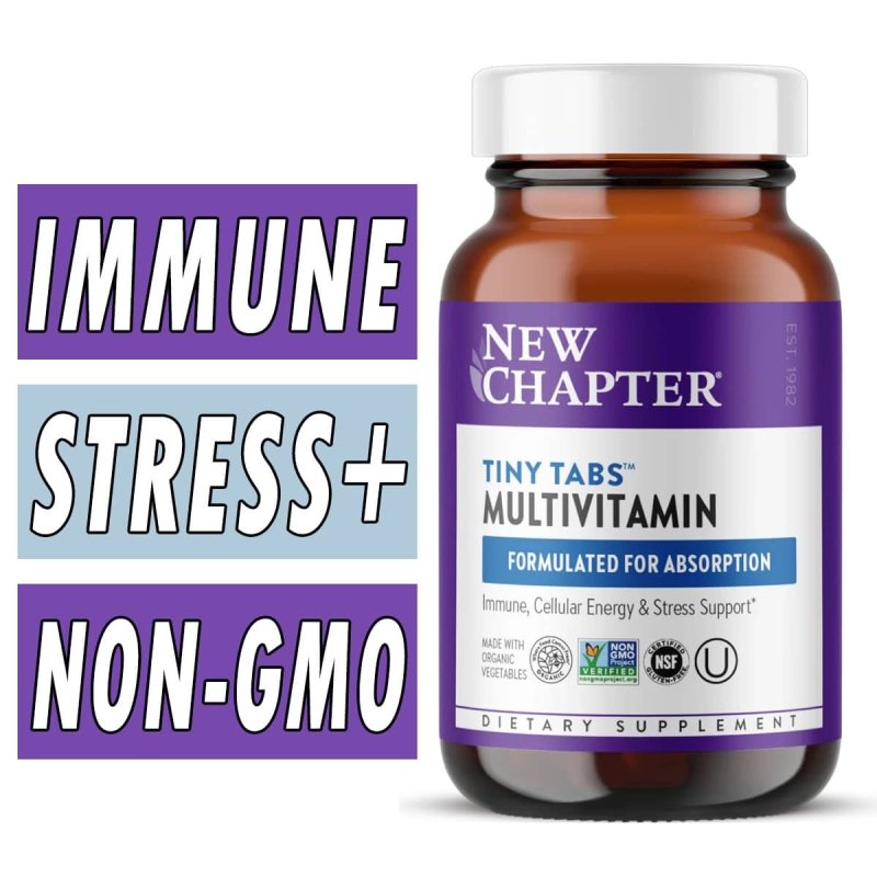 New Chapter Tablet Tiny Tabs MultiVitamin | NEW Chapter | Same Day Shipping