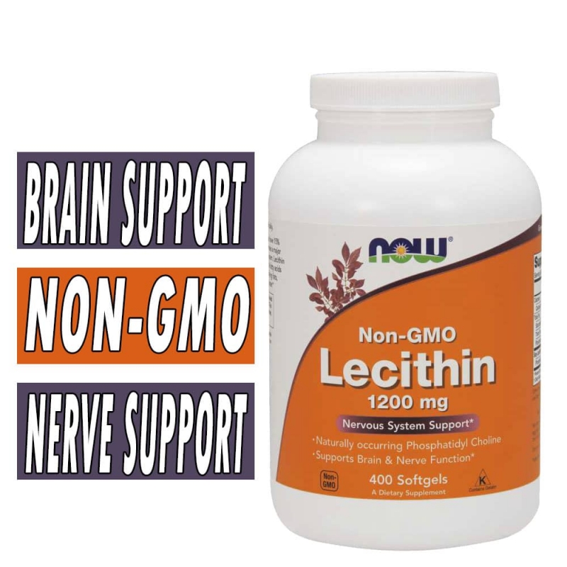 Lecithin Brain & Nerve function NOW Foods