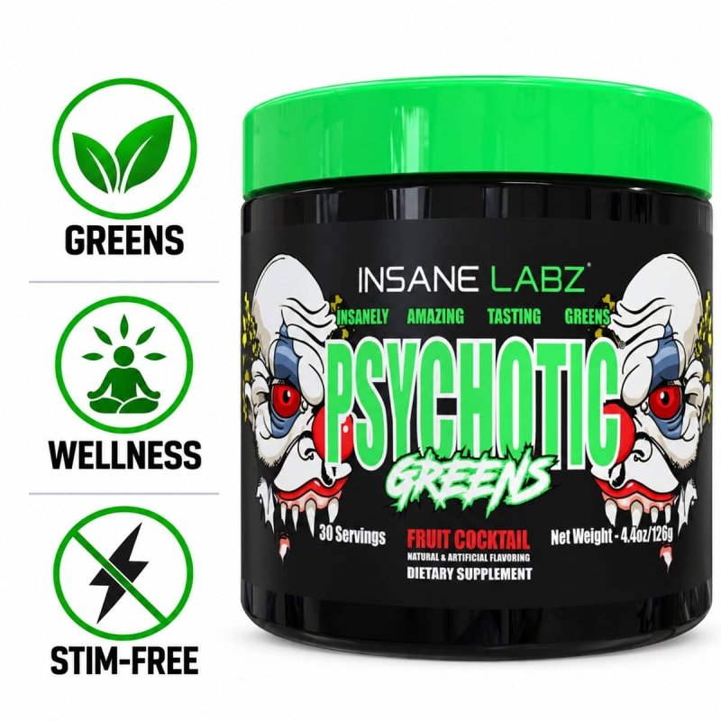 Psychotic Greens | Insane Labz | Same Day Shipping