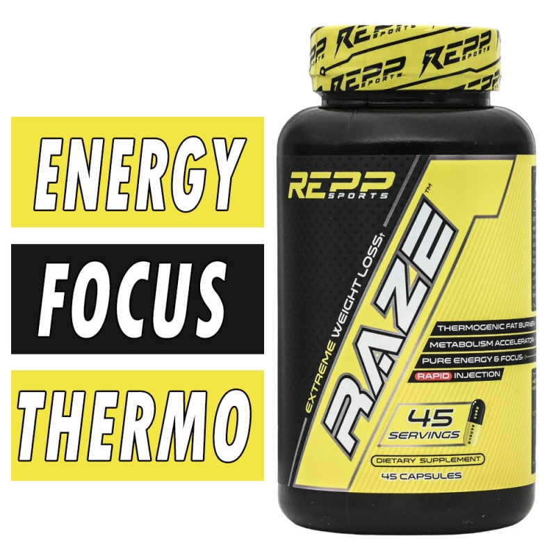 Raze Fat Burner | REPP Sports | Buy 2 For 28EA