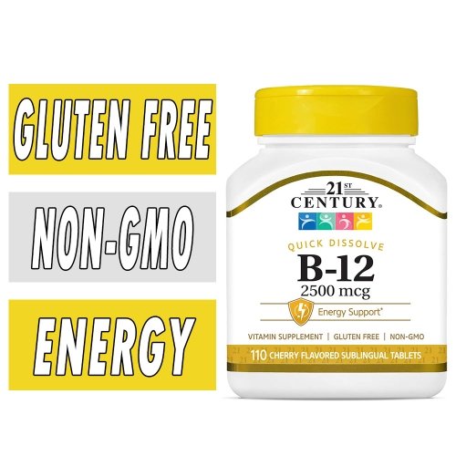 21st Century Vitamin B-12 500 mcg 110 Tabs