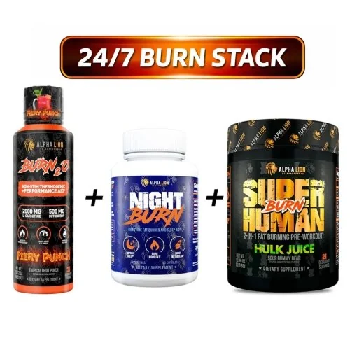 Alpha Lion 24/7 Burn Stack Bottle Image