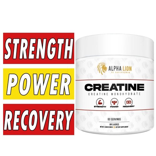 Alpha Lion Creatine - Unflavored - 60 Servings