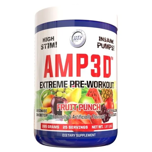 Amp3D - Fruit Punch - 25 Servings Bottle Image