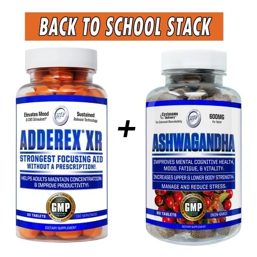 Back To School Stack - Hi Tech Pharmaceuticals (Focus/Stress) Bottle Image