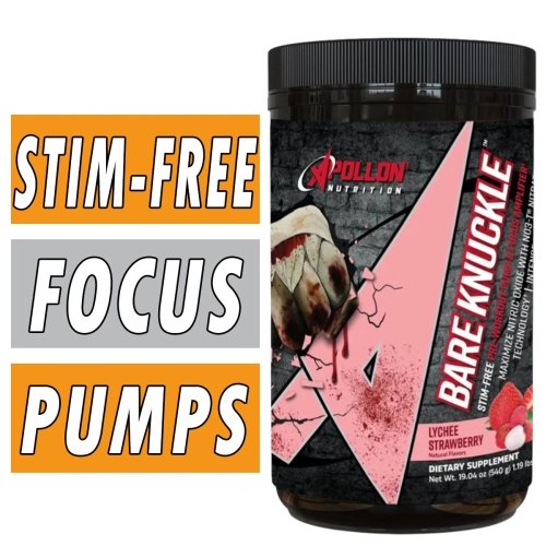 Bare Knuckle Pre Workout - Apollon Nutrition - Non Stim