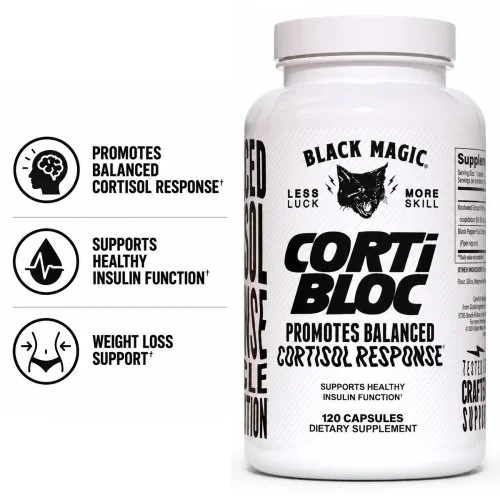 Black Magic Cortibloc - 120 Capsules