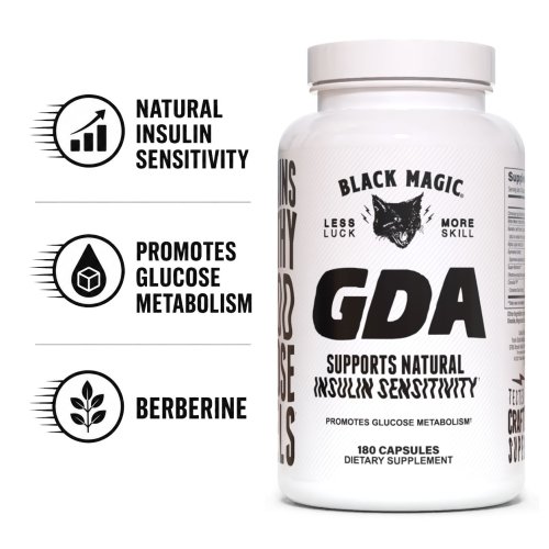 Black Magic Supply GDA - 180 Capsules