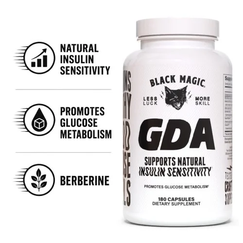 Black Magic Supply GDA - 180 Capsules