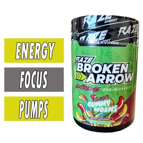 Broken Arrow Pre Workout Bottle Image 