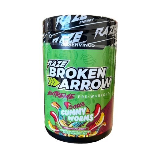 Broken Arrow Pre Workout - Sour Gummy Bottle Image