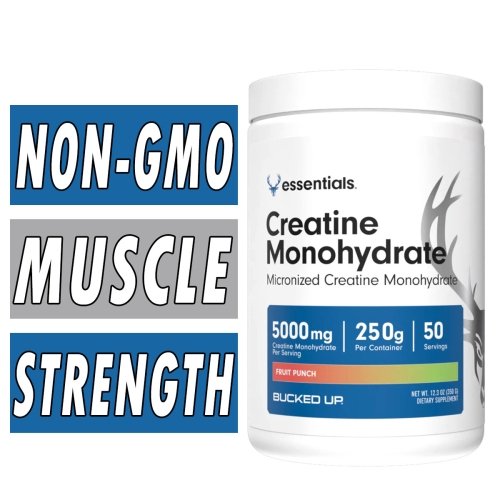 Bucked Up Creatine Monohydrate Powder Bottle Image