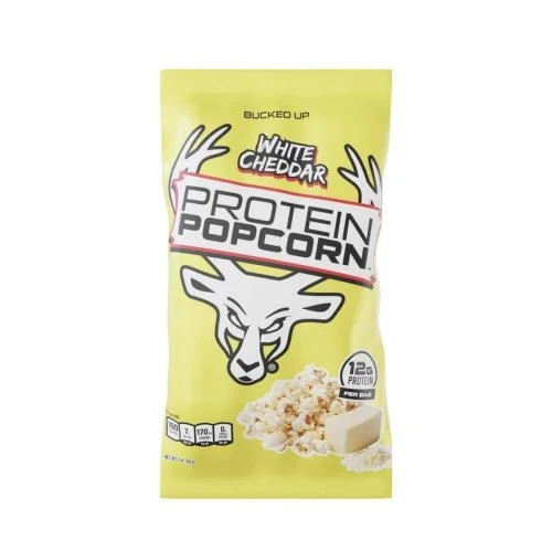 Bucked Up Protein Popcorn - White Cheddar - Single Bag