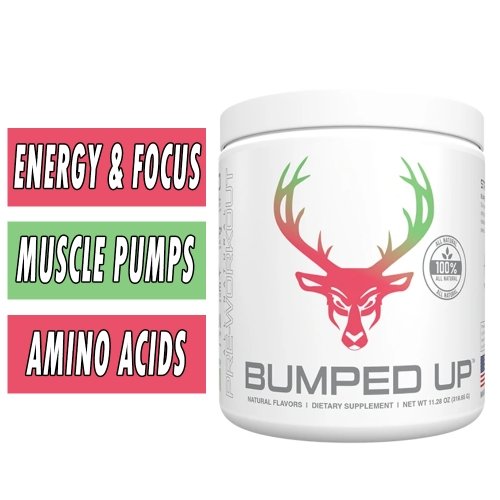 Bumped Up Pre Workout – DAS Labs Bottle Image