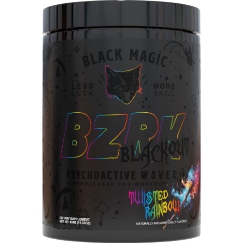 BZRK Blackout - Twisted Rainbow - 25 Servings Bottle Image