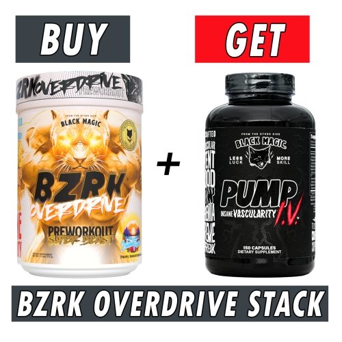 BZRK Overdrive VIP Pre Workout Bundle Image