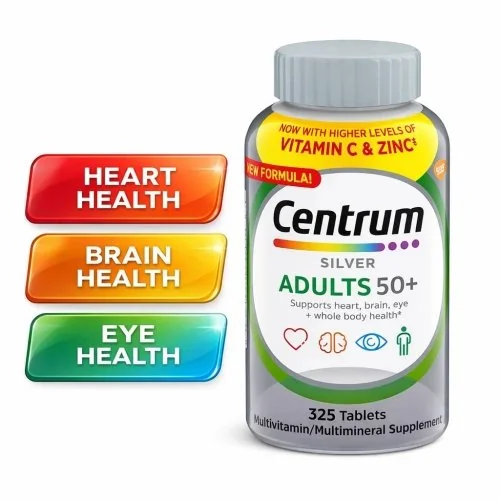 Centrum Silver Adults 50+ - Multi Vitamin - 325 Tablets