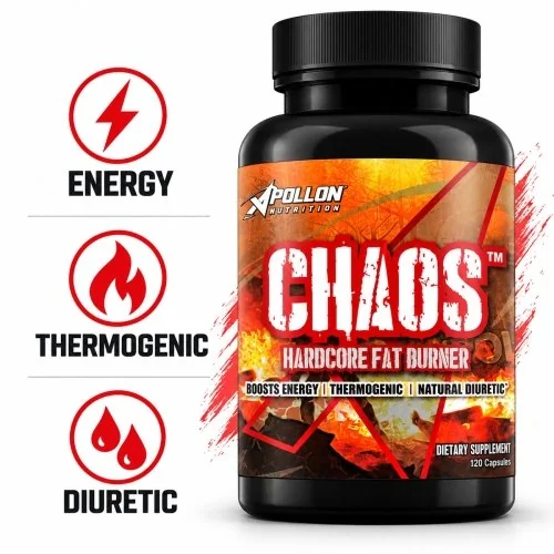Apollon Nutrition Chaos Fat Burner - 120 Capsules