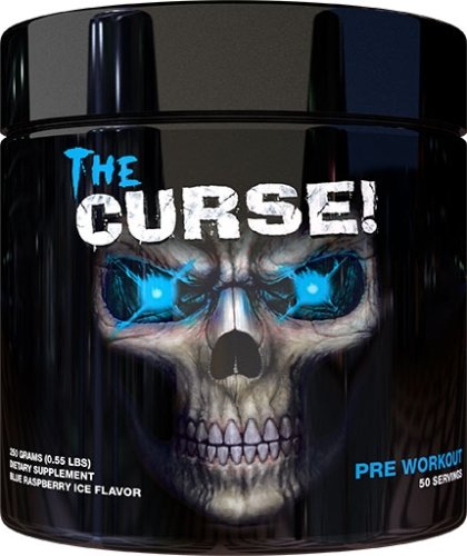Cobra Labs The Curse Pre Workout Blue Raspberry Ice 250 Grams