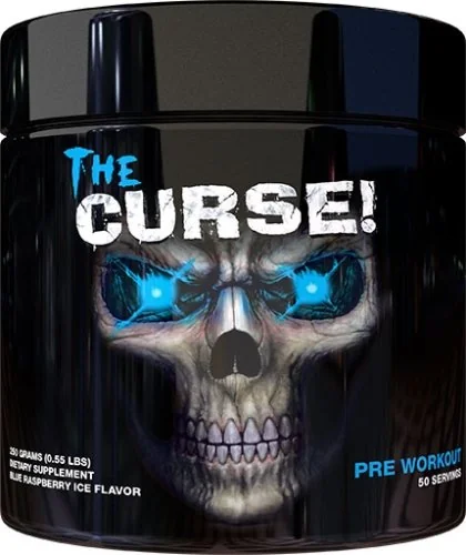 Cobra Labs The Curse Pre Workout Blue Raspberry Ice 250 Grams