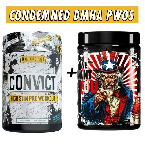 Condemned Labz DMHA Pre Workout Bundle Bottle Image