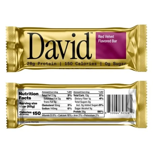 David Protein Bar Red Velvet 1/Bar