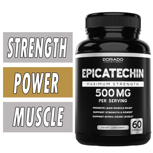 Dorado Nutrition Epicatechin Extract - 500 mg - 120 Capsules Bottle Image