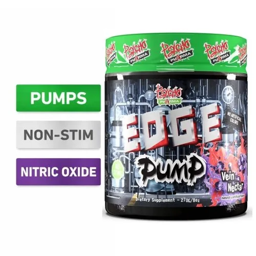 Bottle Image of Psycho Pharma Edge Pump - 40 Servings