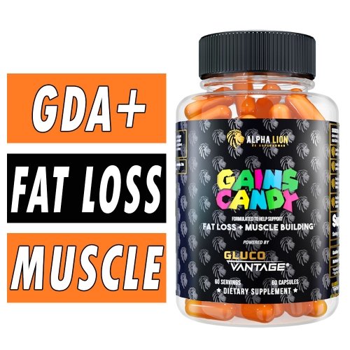Alpha Lion Gains Candy Glucovantage Bottle Image