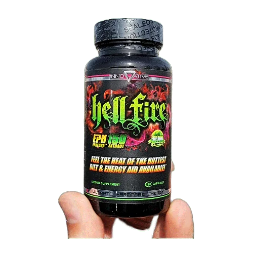 Innovative Labs - Fat Burning - Hell Fire 90 Caps Bottle Image