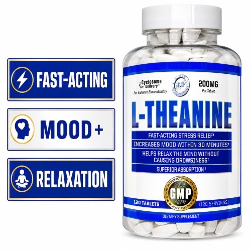 Hi-Tech Pharmaceuticals L-Theanine - 200 mg - 120 Tablets