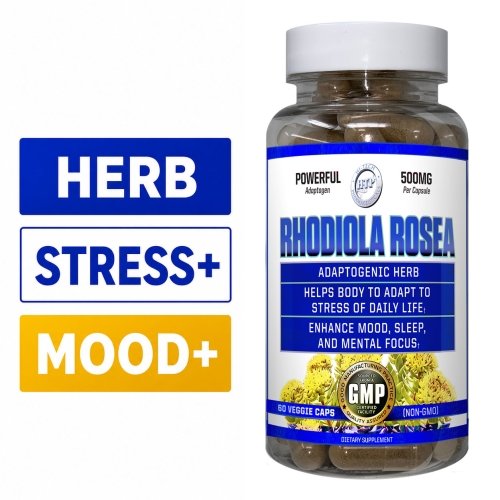 Hi-Tech Pharmaceuticals Rhodiola Rosea - 500 mg - 60 Veggie Caps