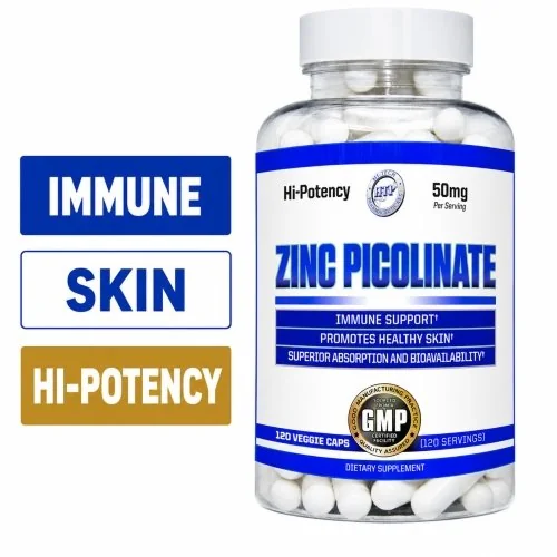 Hi-Tech Pharmaceuticals Zinc Picolinate - 50 mg - 120 Veggie Caps