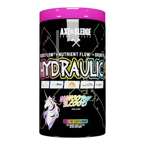 Hydraulic V2 Non-Stim Pre Workout - Unicorn Blood - 40/20 Servings Bottle Image