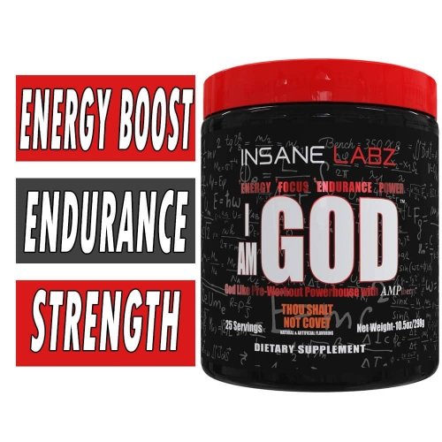I Am God - Orange (Thou Shalt Not Covet) - 25 Servings Bottle Image